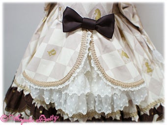 Chess Chocolate Princess OP Set by Angelic Pretty
