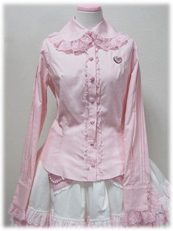 Melty Chocolate Embroidery Blouse by Angelic Pretty