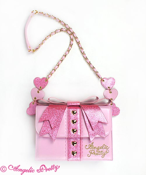 Present Ribbon Pochette by Angelic Pretty