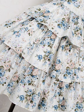 Rococo Bouquet Tiered Ribbon JSK by Victorian Maiden