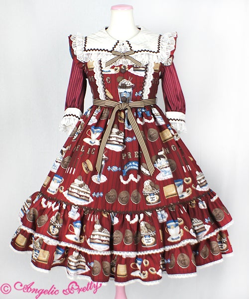 Cream Cookie Parade JSK by Angelic Pretty