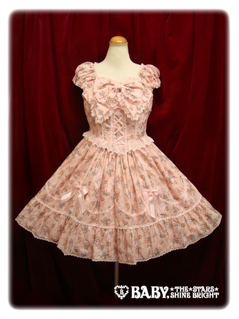 Rose Boudoir JSK by Baby, the Stars Shine Bright