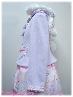 Lyrical Bunny Short Coat (2nd Release) by Angelic Pretty