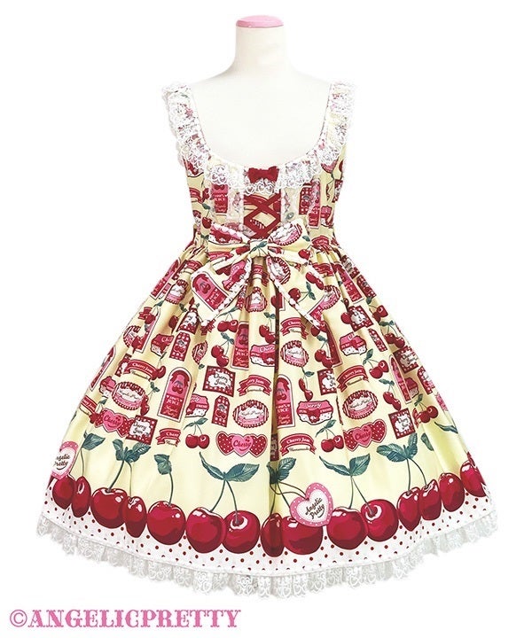 Cherry Jam Label JSK by Angelic Pretty