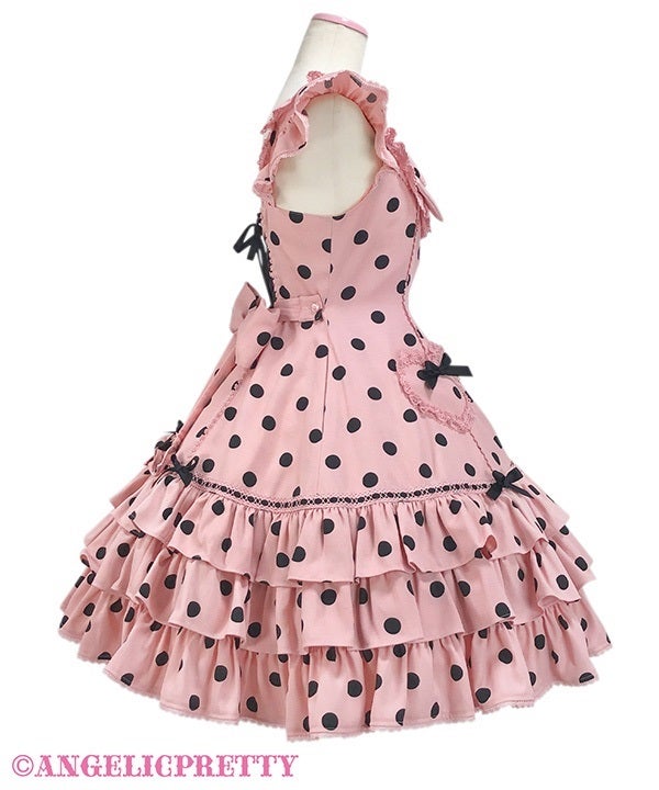 Cute Heart JSK Set (Polka Dot) [Shibuya Anniversary Fair Special