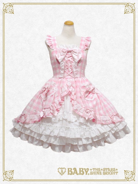 Gingham Check Princess JSK by Baby, the Stars Shine Bright