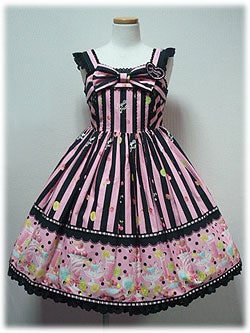 Fruits Parlor High Waist JSK by Angelic Pretty