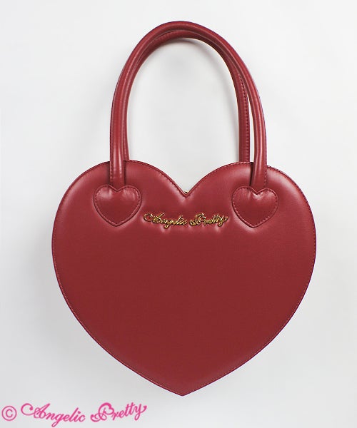 Love Heart Logo Bag by Angelic Pretty