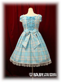 Original Tartan Check Ribbon JSK by Baby, the Stars Shine Bright