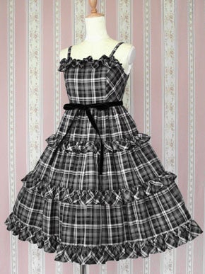 FM TOWNS プリルラ 中古品 Lady Check Frill JSK by Victorian Maiden