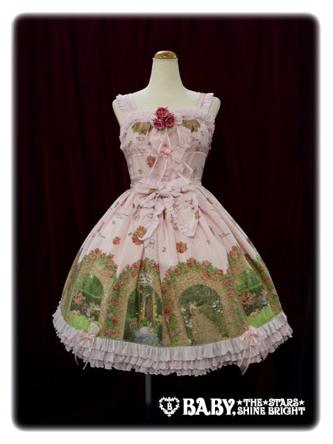 The Secret Garden ~The Rose has a Secret Scent~ Rosette Rose JSK