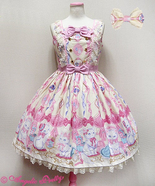 Angelic Pretty Dolly cat ドーリーキャットセット 3点 Dolly Cat Special JSK Set by Angelic Pretty