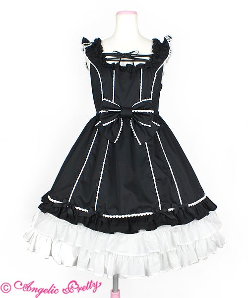 Lace Up Angel JSK (2018) by Angelic Pretty