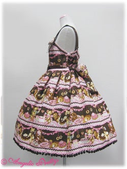 Little Bear's Cafe　Angelic Pretty ドーナツ Little Bear's Cafe High Waist JSK by Angelic Pretty