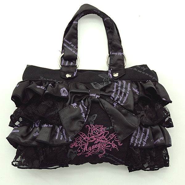 h.jelly & Honey ~ Ribbon Frill Bag by h.NAOTO