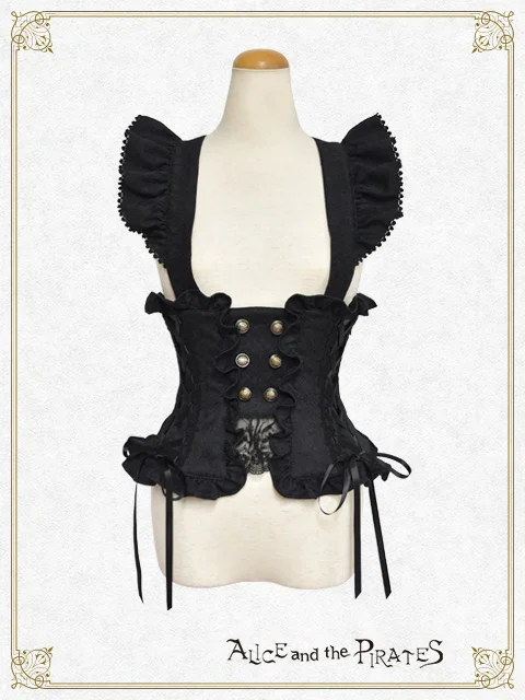 Mischievous Devil Dress Corset by Alice and the Pirates