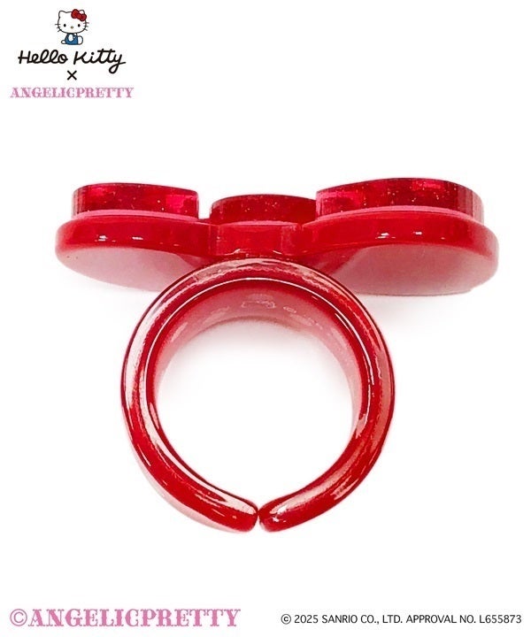MTO] Hello Kitty Ribbon Ring (2025) by Angelic Pretty