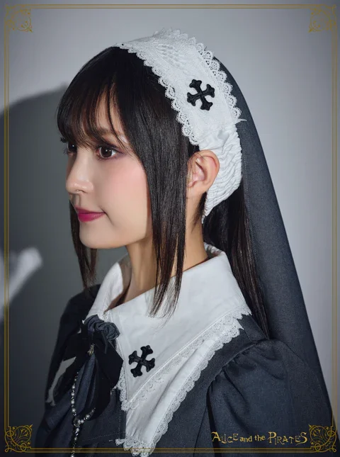 Double Faced Saint Sister Veil by Alice and the Pirates