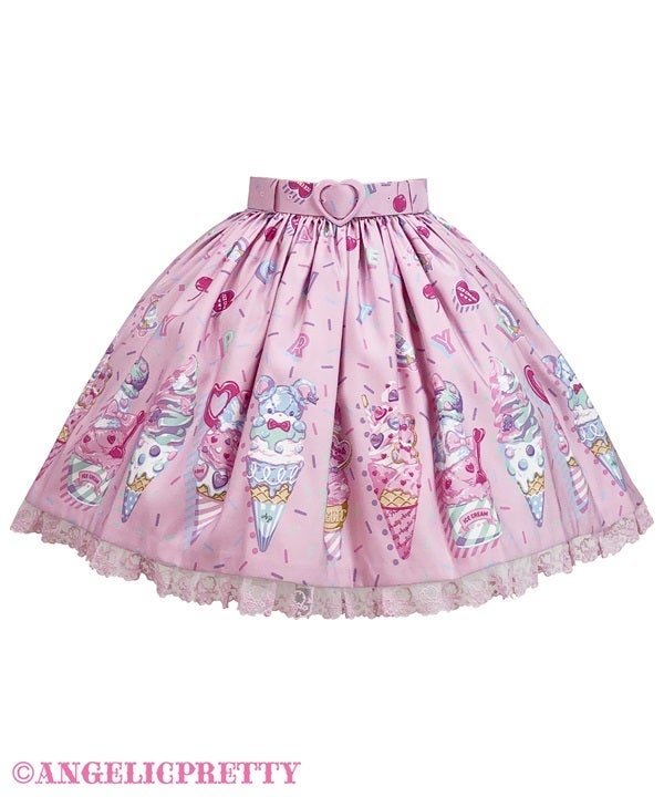 Decoration Ice Cream Skirt by Angelic Pretty