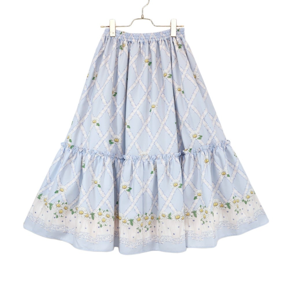 Cross Lace Marguerite Skirt by Emily Temple Cute