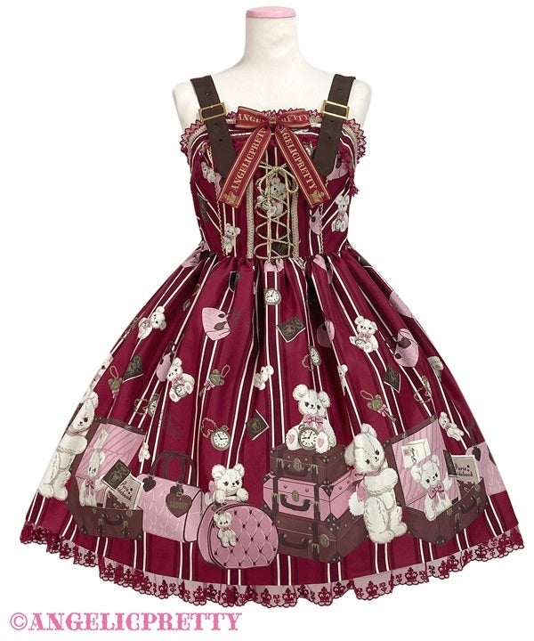 Travel Bear Belt JSK by Angelic Pretty
