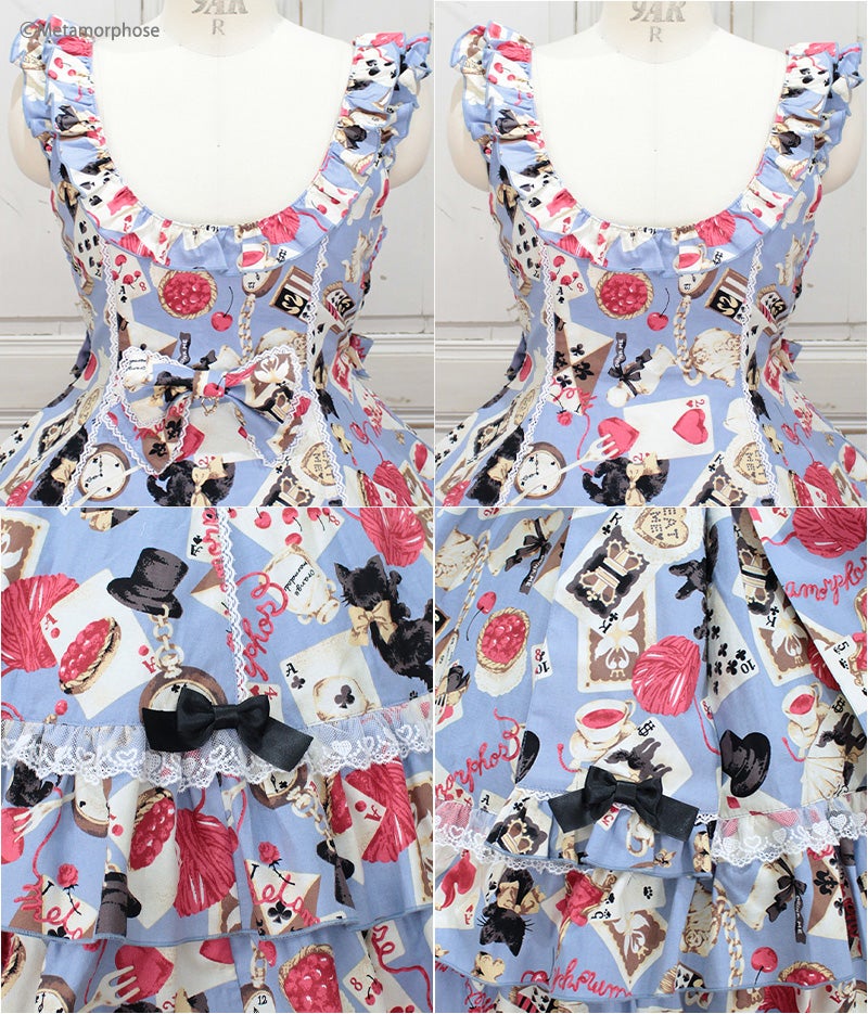 Wonder Card Flared JSK (Plus Size) by Metamorphose Temps de Fille