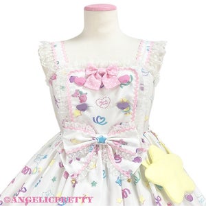 ♡Compact Toysジャンパースカート＆カチューシャ（ピンク）♡ ♡Compact Toysジャンパースカート＆カチューシャ（ピンク）♡ Compact