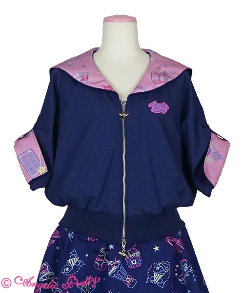 MTO] Neon Star Diner Sailor Blouson by Angelic Pretty