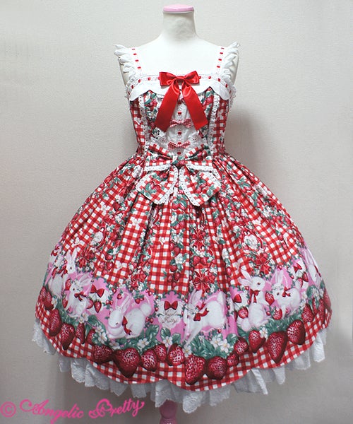 Ribbon Berry Bunny JSK by Angelic Pretty