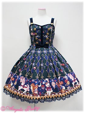 Angelic Pretty Toy March スカート＆ベレー帽 セット Toy March JSK by Angelic Pretty