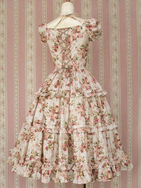 Rococo Bouquet Long OP by Victorian Maiden
