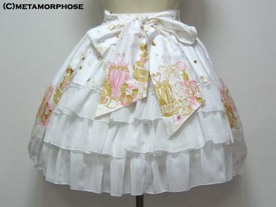 morphose/メタモルフォーゼ/Perfume Bottleスカート Perfume Bottle Bustle Skirt by Metamorphose Temps de Fille