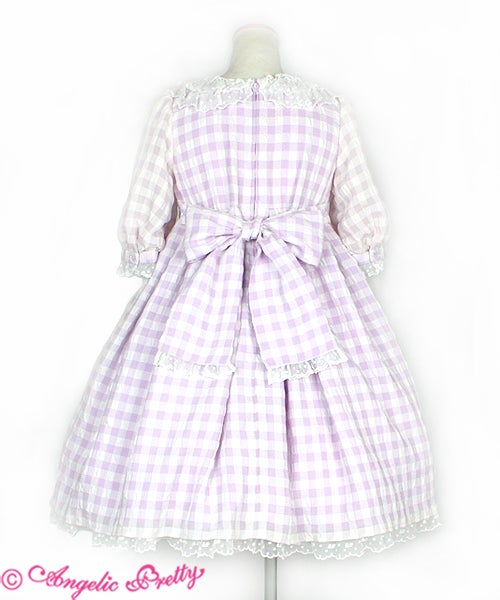 Sugary Gingham OP (2018) by Angelic Pretty