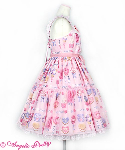 AngelicPretty Sugar Candy Shop ジャンパースカート Sugar Candy Shop JSK by Angelic Pretty