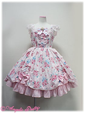 Eternal Rose Bouquet Dress JSK by Angelic Pretty
