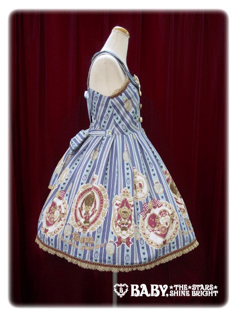 【超希少】BABY くまくみゃの Kingdom柄スカート サンプル品 Kuma Kumya's Royal Kingdom JSK I by Baby, the Stars Shine Bright