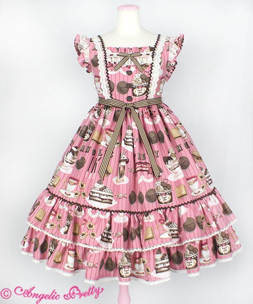 Angelic Pretty　Cream Cookie Paradeジャンスカ Cream Cookie Parade JSK by Angelic Pretty