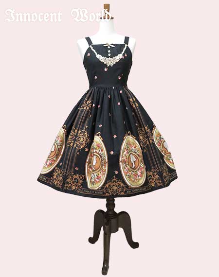 Flora the Flower Goddess Waistline JSK by Innocent World