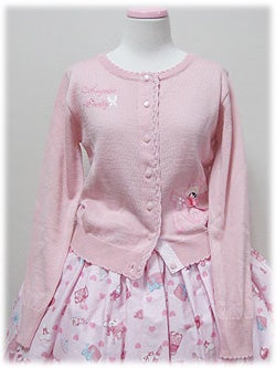 ね*❌様 Angelic Pretty 子鹿のミルキーちゃん Milky-chan the Fawn Knit Cardigan by Angelic Pretty