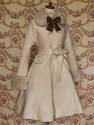 メアリーマグダレン アマンディーヌコートコート ミルクティー Amandine Coat by Mary Magdalene