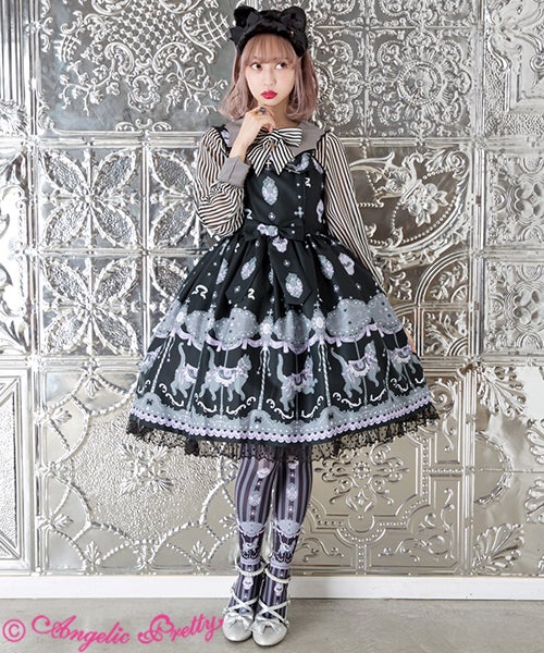 Dream Cat Go Round OTKs by Angelic Pretty Dream Cat Go Round OTKs by Angelic Pretty
