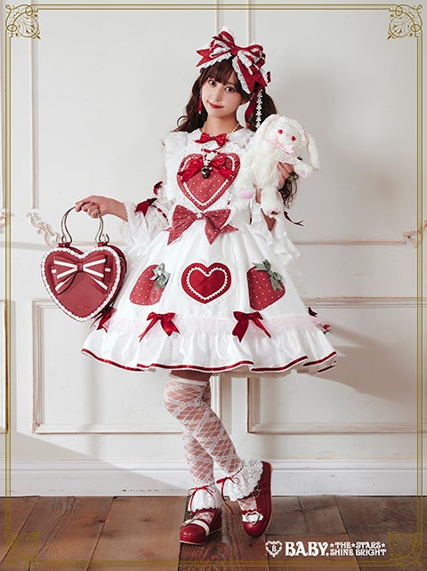 Strawberry Sponge Cake JSK by Baby, the Stars Shine Bright
