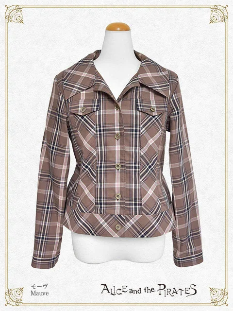 A/P Tartan Check Jacket by Alice and the Pirates