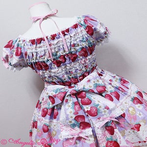 Strawberry Whip Mini Sleeve OP by Angelic Pretty