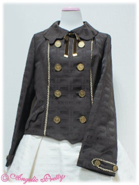 Melty Royal Chocolate Jacket by Angelic Pretty