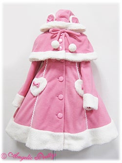 Bear-chan Duffle Coat with Cape by Angelic Pretty