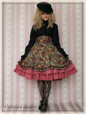 Forest Rose Skirt by Victorian Maiden