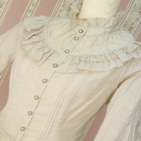 Noble Stripe Intuck Blouse (2013) by Victorian Maiden