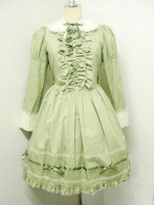 Ribbon OP with Detachable Collar by Metamorphose Temps de Fille