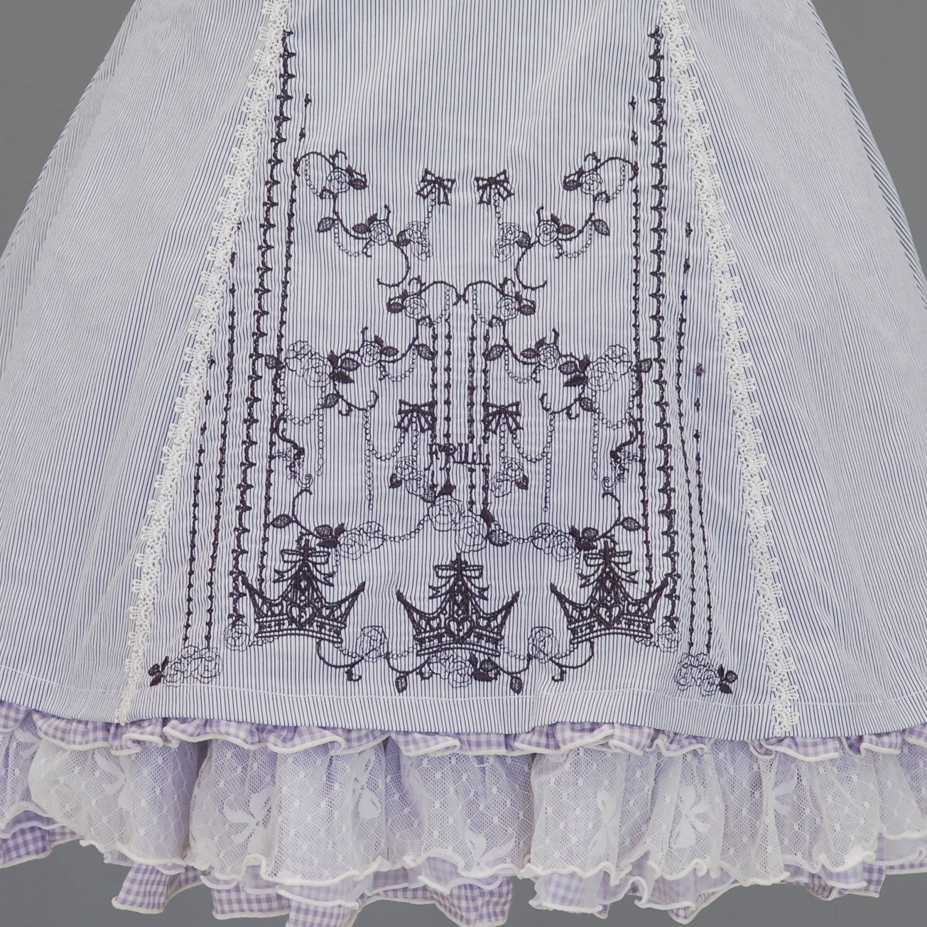FRILL Halter Neck Ribbon JSK by h.NAOTO